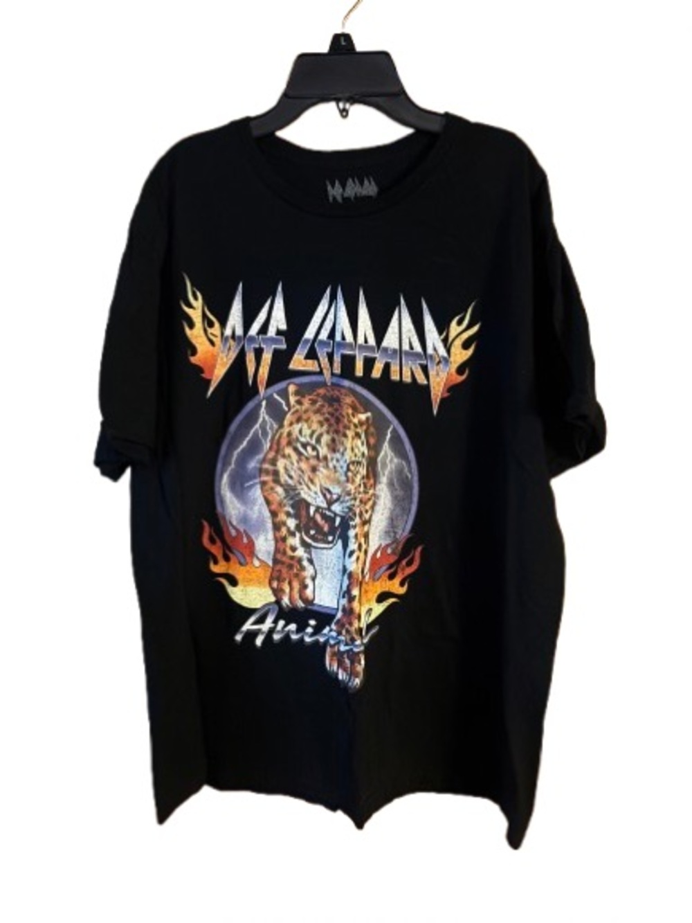 Def Leppard Animal graphic t-shirt Black XL